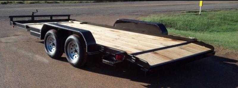 20 foot Open Car Trailer Cargo & Equipment Trailer rental 2 - Car Hauler available at Arrowhead Trailer Service in Hamilton, MI