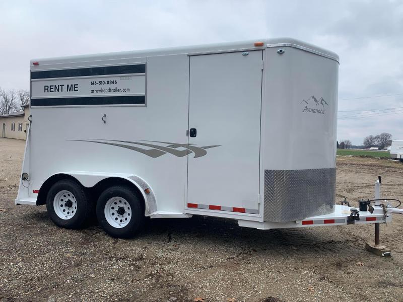 2-Horse Titan Avalanche Slant-Load Horse & Stock Trailer rental 2 - Horse Trailer available at Arrowhead Trailer Service in Hamilton, MI
