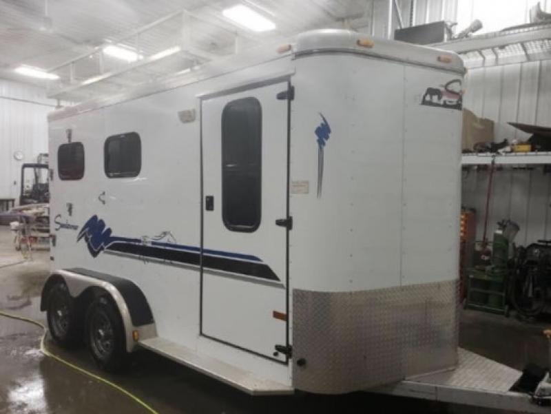 2-Horse Slant-Load Sundowner Horse & Stock Trailer rental 1 - Horse Trailer available at Arrowhead Trailer Service in Hamilton, MI
